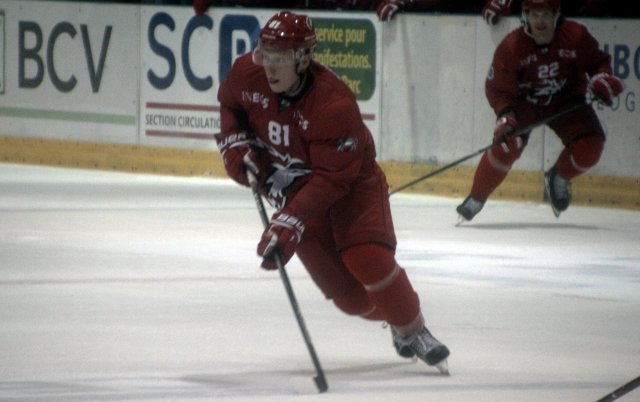 Photo hockey match Lausanne - Moscou le 13/08/2018