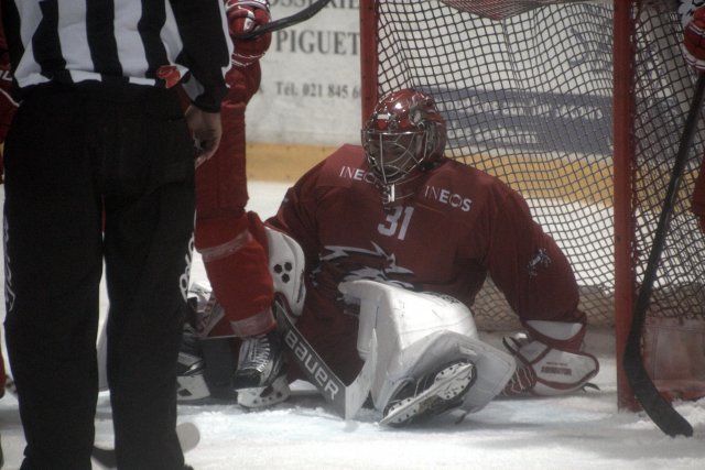 Photo hockey match Lausanne - Moscou le 13/08/2018