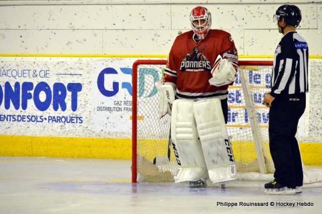 Photo hockey match Chamonix  - Grenoble  le 14/08/2018