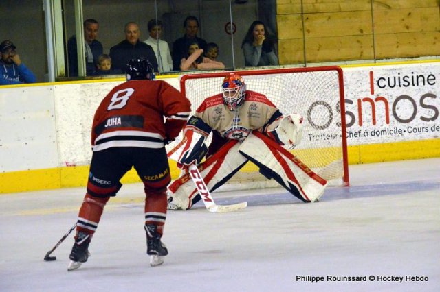 Photo hockey match Chamonix  - Grenoble  le 14/08/2018