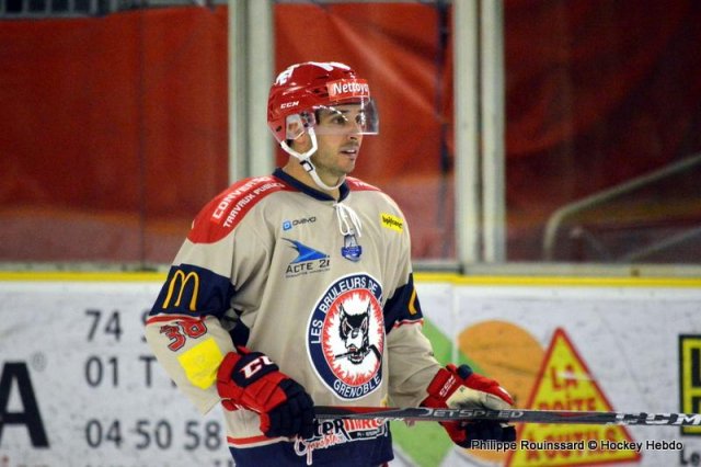 Photo hockey match Chamonix  - Grenoble  le 14/08/2018