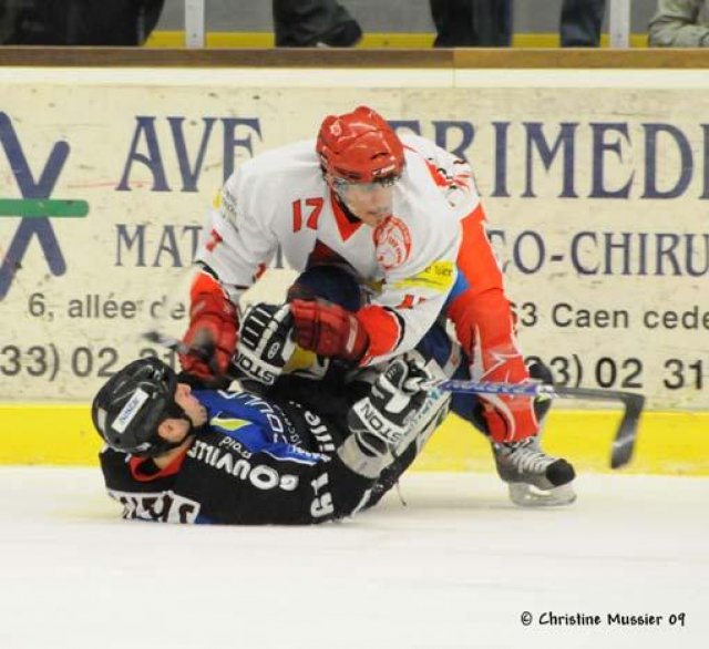 Photo hockey match Caen  - Valence le 07/03/2009