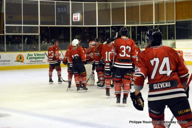Photo hockey match Chamonix  - Grenoble  le 14/08/2018
