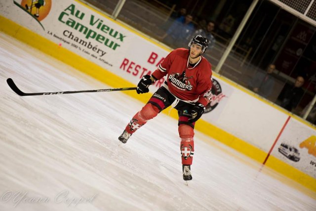 Photo hockey match Chamonix  - Grenoble  le 14/08/2018