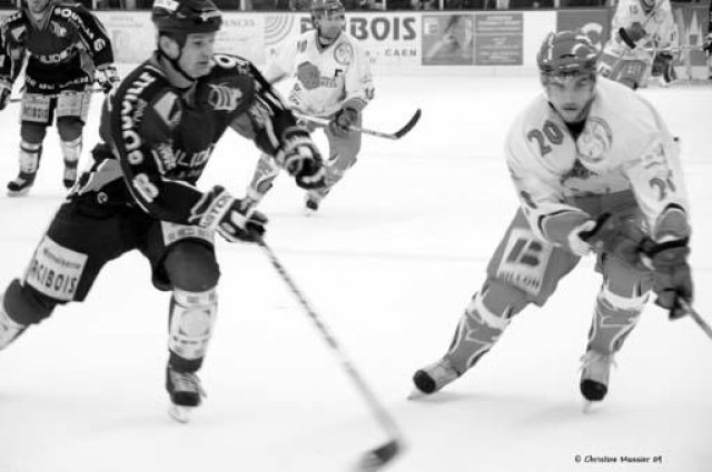 Photo hockey match Caen  - Valence le 07/03/2009