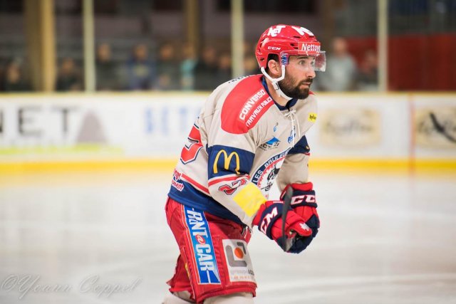 Photo hockey match Chamonix  - Grenoble  le 14/08/2018