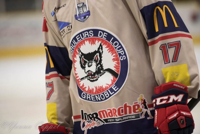 Photo hockey match Chamonix  - Grenoble  le 14/08/2018