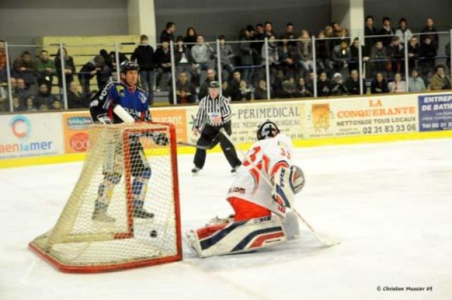 Photo hockey match Caen  - Valence le 07/03/2009
