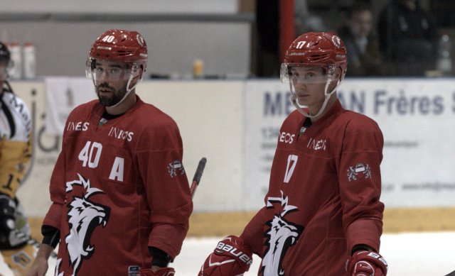 Photo hockey match Lausanne - Rouen le 15/08/2018