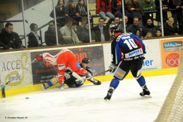 Photo hockey match Caen  - Valence le 07/03/2009