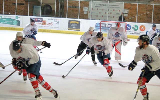 Photo hockey reportage Les Ducs d’Angers ont retrouvé le Haras
