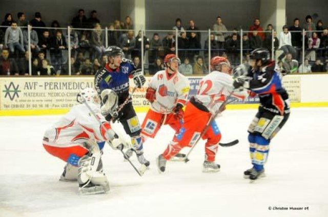 Photo hockey match Caen  - Valence le 07/03/2009