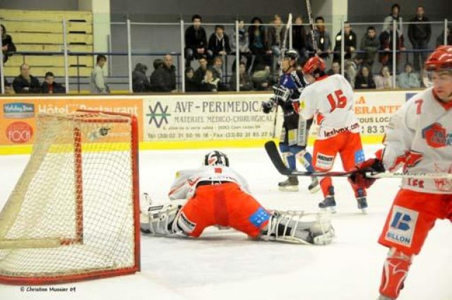 Photo hockey match Caen  - Valence le 07/03/2009