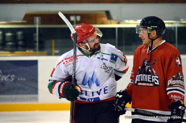 Photo hockey match Mont-Blanc - Chamonix  le 18/08/2018