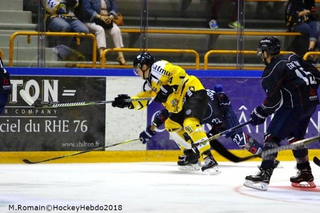 Photo hockey match Rouen - Angers  le 22/08/2018