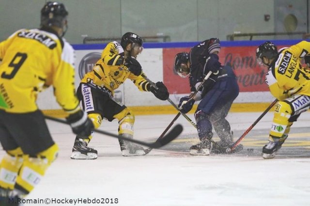 Photo hockey match Rouen - Angers  le 22/08/2018