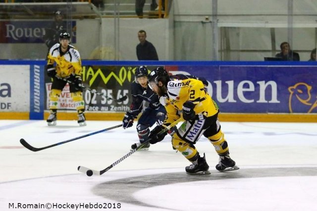 Photo hockey match Rouen - Angers  le 22/08/2018