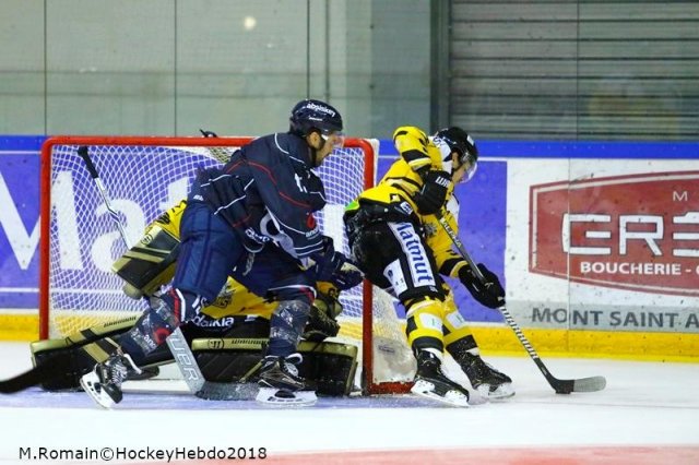 Photo hockey match Rouen - Angers  le 22/08/2018