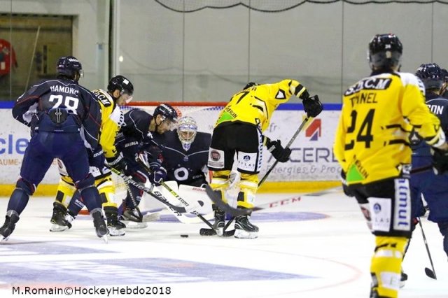 Photo hockey match Rouen - Angers  le 22/08/2018
