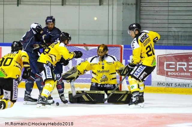 Photo hockey match Rouen - Angers  le 22/08/2018