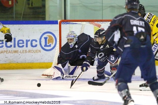 Photo hockey match Rouen - Angers  le 22/08/2018