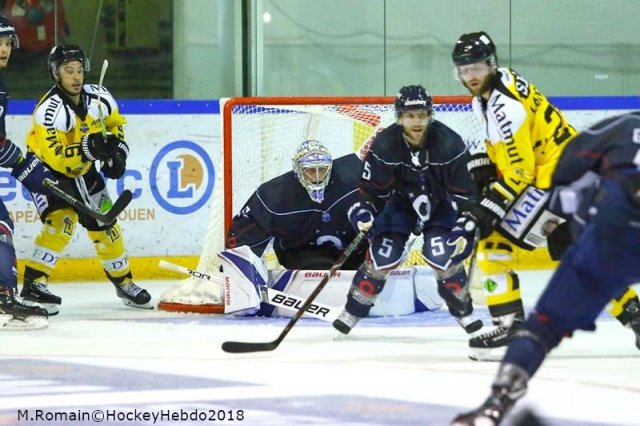 Photo hockey match Rouen - Angers  le 22/08/2018
