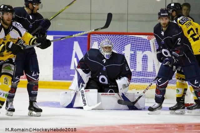 Photo hockey match Rouen - Angers  le 22/08/2018