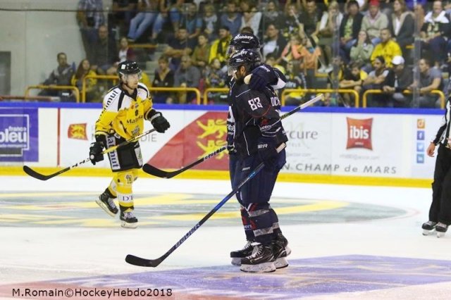 Photo hockey match Rouen - Angers  le 22/08/2018