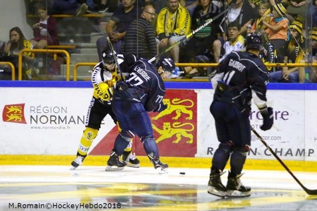Photo hockey match Rouen - Angers  le 22/08/2018