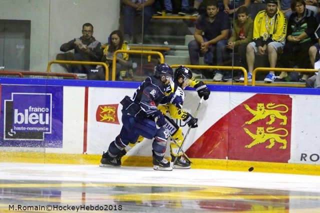 Photo hockey match Rouen - Angers  le 22/08/2018