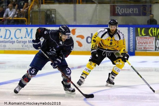 Photo hockey match Rouen - Angers  le 22/08/2018