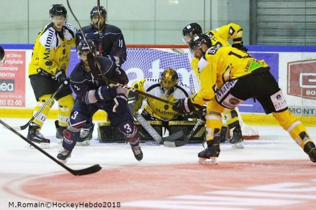 Photo hockey match Rouen - Angers  le 22/08/2018