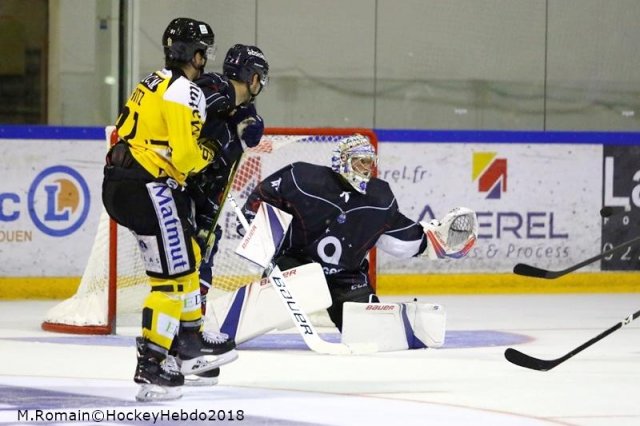 Photo hockey match Rouen - Angers  le 22/08/2018