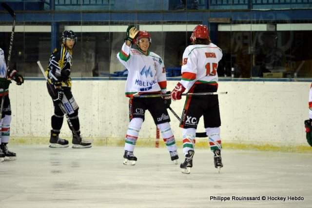 Photo hockey match Mont-Blanc - Chambéry le 25/08/2018