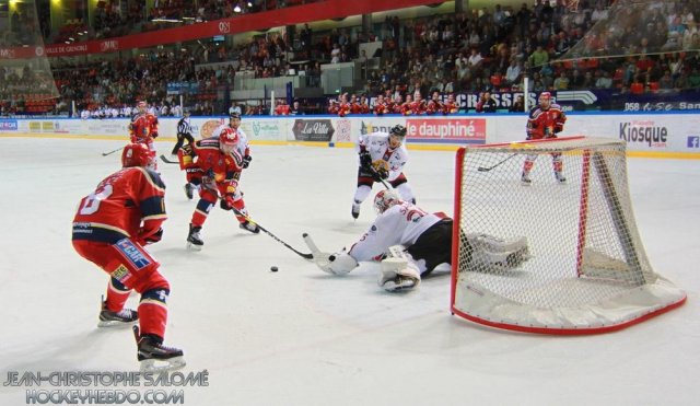 Photo hockey match Grenoble  - Chamonix  le 08/09/2018