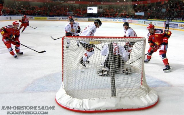 Photo hockey match Grenoble  - Chamonix  le 08/09/2018
