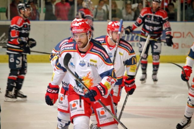 Photo hockey match Angers  - Grenoble  le 14/09/2018