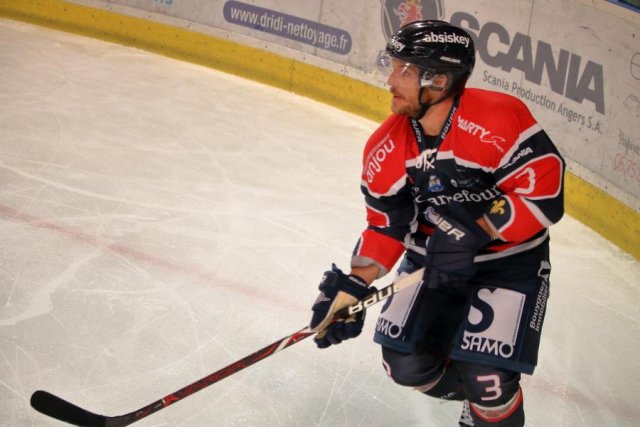 Photo hockey match Angers  - Grenoble  le 14/09/2018