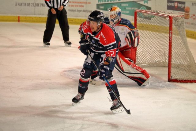 Photo hockey match Angers  - Grenoble  le 14/09/2018