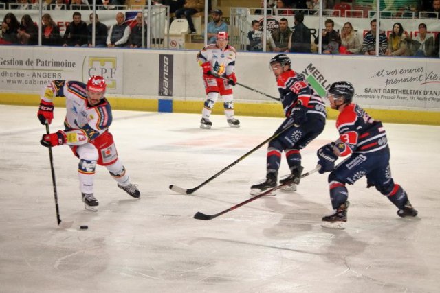 Photo hockey match Angers  - Grenoble  le 14/09/2018