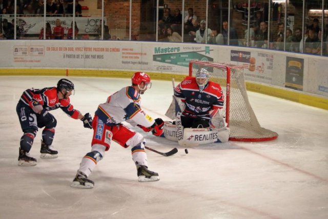 Photo hockey match Angers  - Grenoble  le 14/09/2018