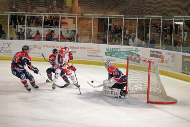 Photo hockey match Angers  - Grenoble  le 14/09/2018