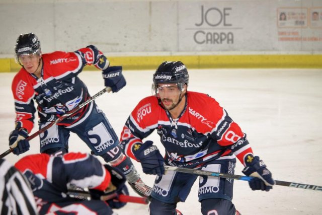 Photo hockey match Angers  - Grenoble  le 14/09/2018