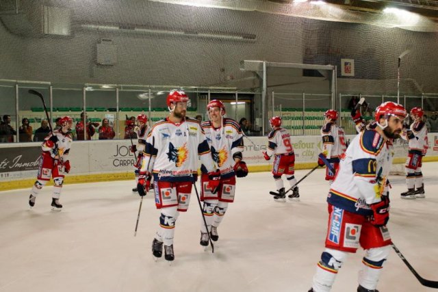Photo hockey match Angers  - Grenoble  le 14/09/2018