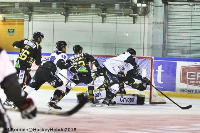 Photo hockey match Rouen - Gap  le 14/09/2018