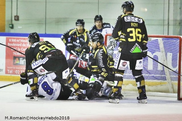 Photo hockey match Rouen - Gap  le 14/09/2018