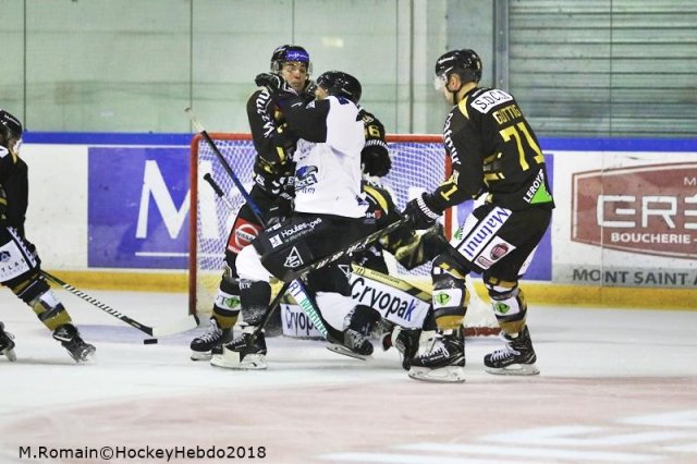 Photo hockey match Rouen - Gap  le 14/09/2018