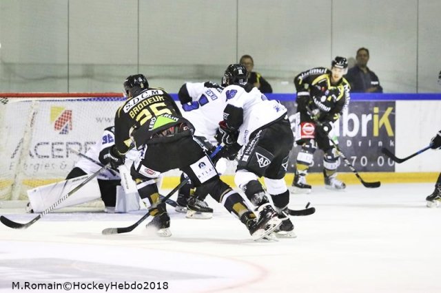 Photo hockey match Rouen - Gap  le 14/09/2018