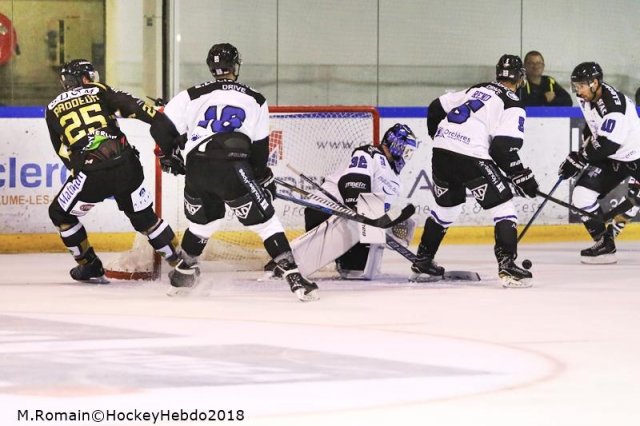 Photo hockey match Rouen - Gap  le 14/09/2018