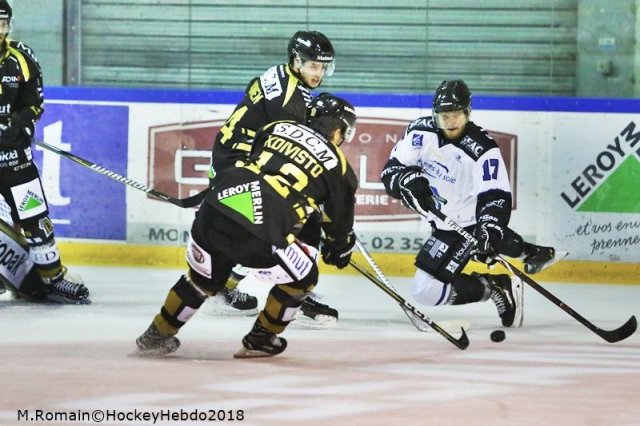 Photo hockey match Rouen - Gap  le 14/09/2018